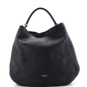 Prada Slouch Hobo Leather Large #254065P21B